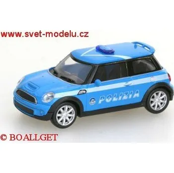 autíčko Welly MINI COOPER POLIZIA 4400010