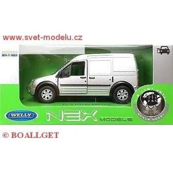 Welly FORD TRANSIT CONNECT SILVER 43631