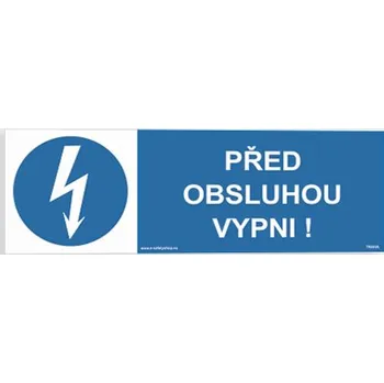 Traiva s.r.o. Před obsluhou vypni! Verze: Plast 150 x 50 mm tl. 0.5 mm - Kód: 15889