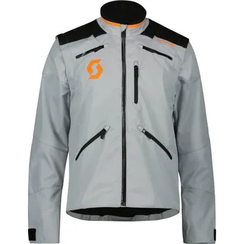 Moto oblečení Bunda Scott X-Plore šedá/oranžová 3XL