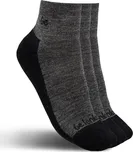 Barefootové ponožky Be Lenka - Crew - Merino Wool – Grey - 3 pack Velikost: 35-38