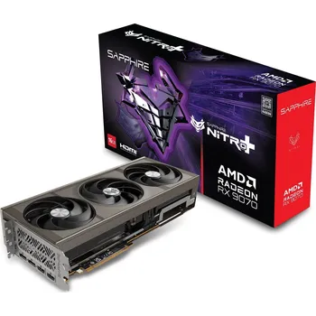 Grafická karta Sapphire NITRO+ AMD Radeon RX 9070 GPU 16 GB (11349-01-20G)