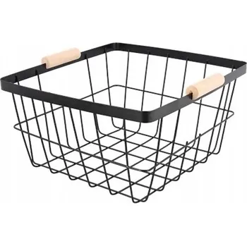 Obraz Univerzální kovový koš černý