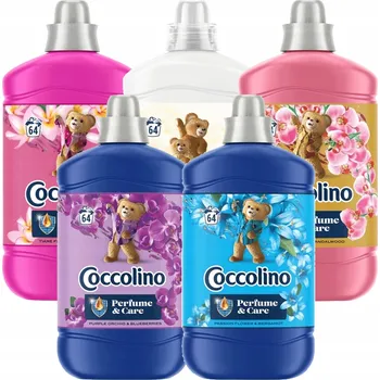 Aviváž Sada Coccolino Creations Tiare Flower & Blueberries 1,6l x5 MIX 8l