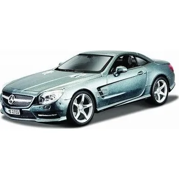 autíčko BBurago MERCEDES-BENZ SL 500 GREY 21067