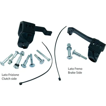 plastový montážní kit na páčku krytů páček FLX / VERTIGO / DUAL EVO, RTECH (černý, pár)