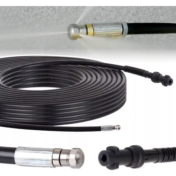 Příslušenství pro vysokotlaký čistič KARCHER Hadice na čištění kanalizace a potrubí 15m pro tlakové myčky K2 K3 K5 K7 200 bar