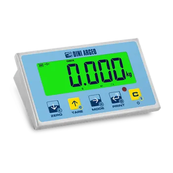 Průmyslová váha Vážní indikátor DINI ARGEO DFWLIP, 40mm displej, 2 x RS232, IP65