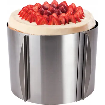 Nádoba na pečení Forma Na Dort Honga nastavitelná kovová 12 cm až 30 cm