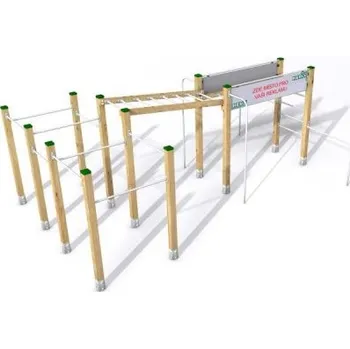 Dětské hřiště Playground System Workoutový prvek - venkovní fitness sestava G .