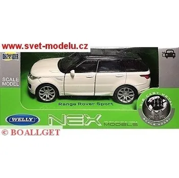 autíčko Welly RANGE ROVER SPORT WHITE 43698