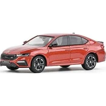 autíčko ABREX ŠKODA OCTAVIA IV RS 2020 ČERVENÁ CINNAMON METALÍZA 143037