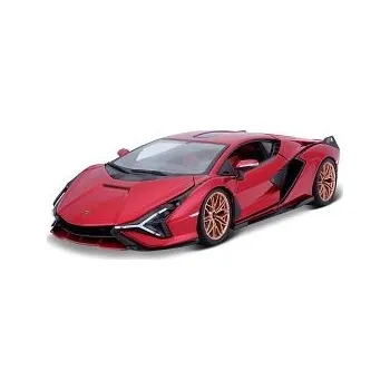 autíčko MAISTO SPEED ICONS LAMBORGHINI SIAN FKP37 RED 15706
