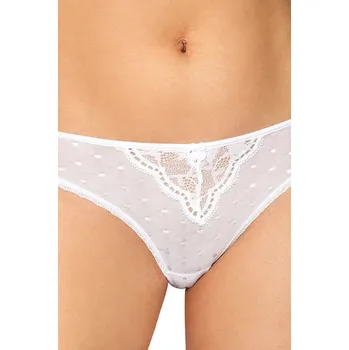 Kalhotky Dámské kalhotky Lagerta white - ROZA Bílá S