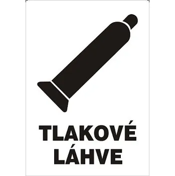 Bezpečnostní tabulka tlakové láhve
