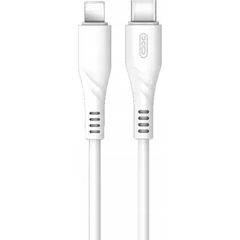 Datový kabel Kabel XO USB-C - Apple Lightning 1 m bílý