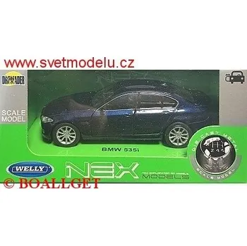 autíčko Welly BMW 535i BLUE 43635