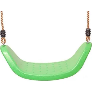 Dětská houpačka JustFun Závěsná houpačka plastová Prak světle zelená
