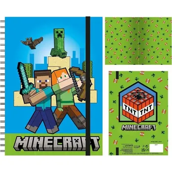 PYRAMID Zápisník Minecraft A5