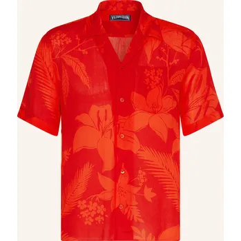 Pánská košile Vilebrequin Pánská Košile Resort Charli, červená, 40