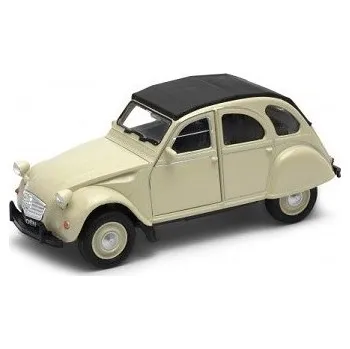 autíčko Welly CITROEN 2CV CLOSED CREAM 43625