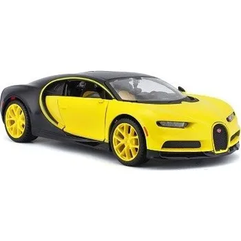 autíčko Maisto BUGATTI CHIRON YELLOW / BLACK 31514