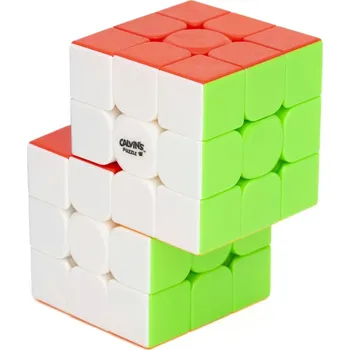Hlavolam Kostka 3x3x3 Double Cube II Calvin’s Puzzle Barevný plast