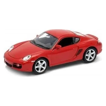 autíčko Welly PORSCHE CAYMAN S RED 42374