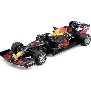 autíčko BBurago RED BULL HONDA RB16 #33 MAX VERSTAPPEN /w HELMET WINNER GP ABU DHABI 2020 38053