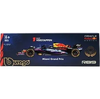 autíčko BBurago RED BULL RB19 #1 MAX VERSTAPPEN MIAMI GRAND PRIX 2023 280301