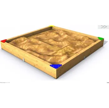 Pískoviště Playground System PÍSKOVIŠTĚ pro veřejný sektor Big 3 x 3 m .