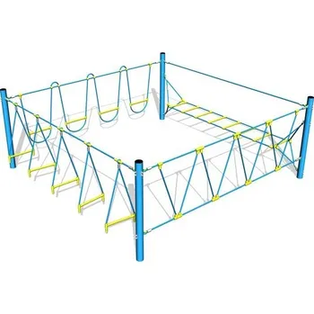 Dětské hřiště Playground System Šplhací sestava - Stezka odvahy Quadrat