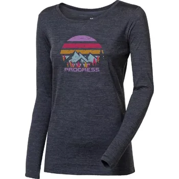 HELA "LANDSCAPE" dámské merino triko s dlouhým rukávem PROGRESS