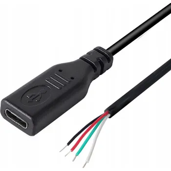 Příslušenství pro čtečku elektronické knihy USB-C samice konektor na kabelu 1m 4 piny