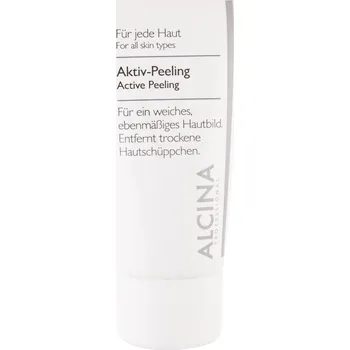 Pleťový peeling Rozjasňující pleťový peeling Alcina 50 ml