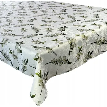 ubrus Ubrus Odolný Skvrnám Jarní Mramor Květy Jabloně 140x300 cm