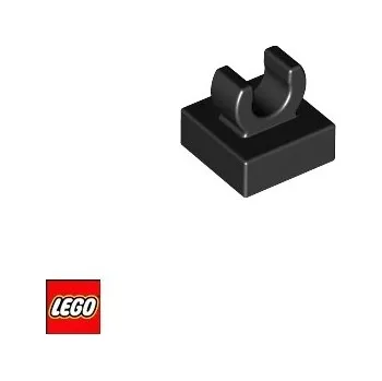 Stavebnice LEGO LEGO® Dílky LEGO Dlaždice 1x1 s klipem / 15712 44842 Barva: Černá 15712