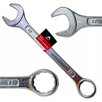 Klíč KLÍČ PLOCHÝ OČKOVÝ 22mm OCEL KLÍČE PLOCHÉ-OČKOVÉ