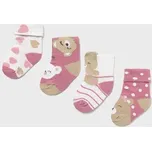 kojenecké ponožky 4 páry Mayoral 9867-71 velikost 3m