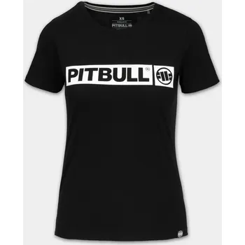 Dámské oblečení PitBull West Coast Dámské triko HILLTOP - černé - PWC_DTHILLTOP_BLK Velikosti: M