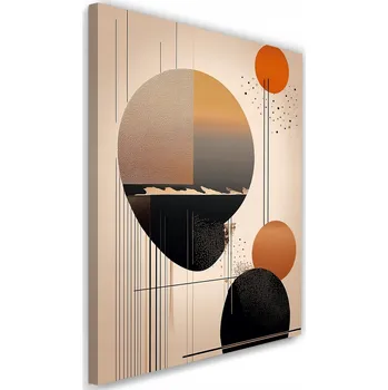 Obraz Obraz na plátně, Abstrakce Geometrické tvary 40x60