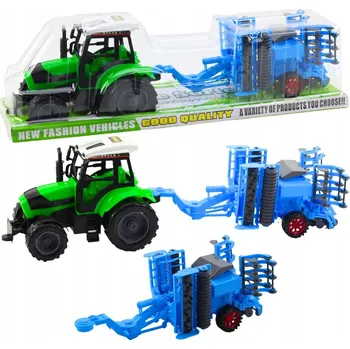 autíčko Traktor s talířovými bránami – realistická zábava na farmě
