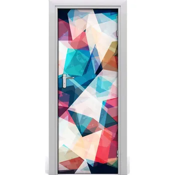 Fototapeta Samolepící fototapeta na dveře Abstrakce mozaika 85x205 cm