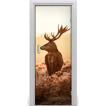 Fototapeta Samolepící fototapeta na dveře Jelen východ 75x205 cm