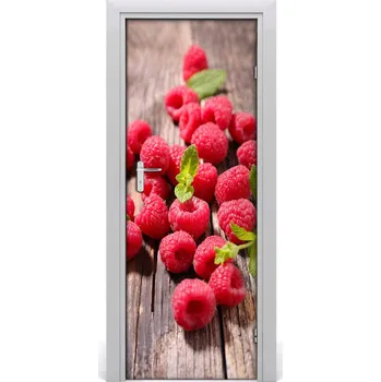 Fototapeta Samolepící fototapeta na dveře Maliny 95x205 cm