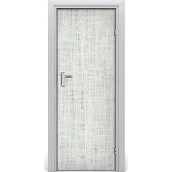 Fototapeta Samolepící fototapeta na dveře Lněné bílé plátno 75x205 cm