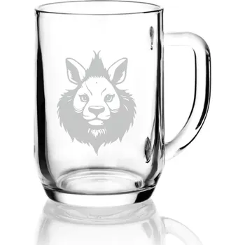 Sklenice Půllitr s motivem - LEV #2