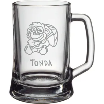 Sklenice Půllitr s motivem 500 ml OPIČKA