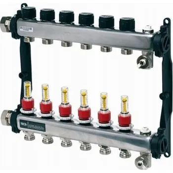 Masážní přístroj Tece Nerezová 6dílná dělicí příčka (77310006)