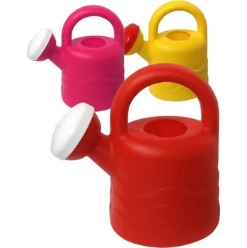 Konvička dětská plastová 16cm 0,6l s růžicí různé barvy